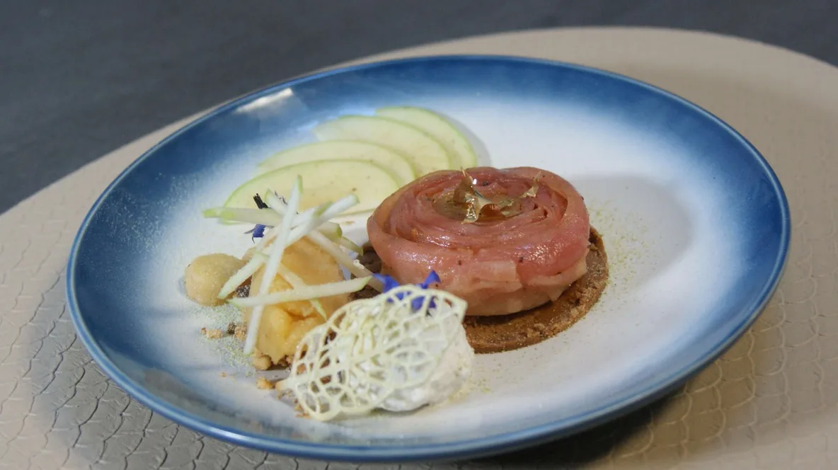 Dessert autour de la pomme